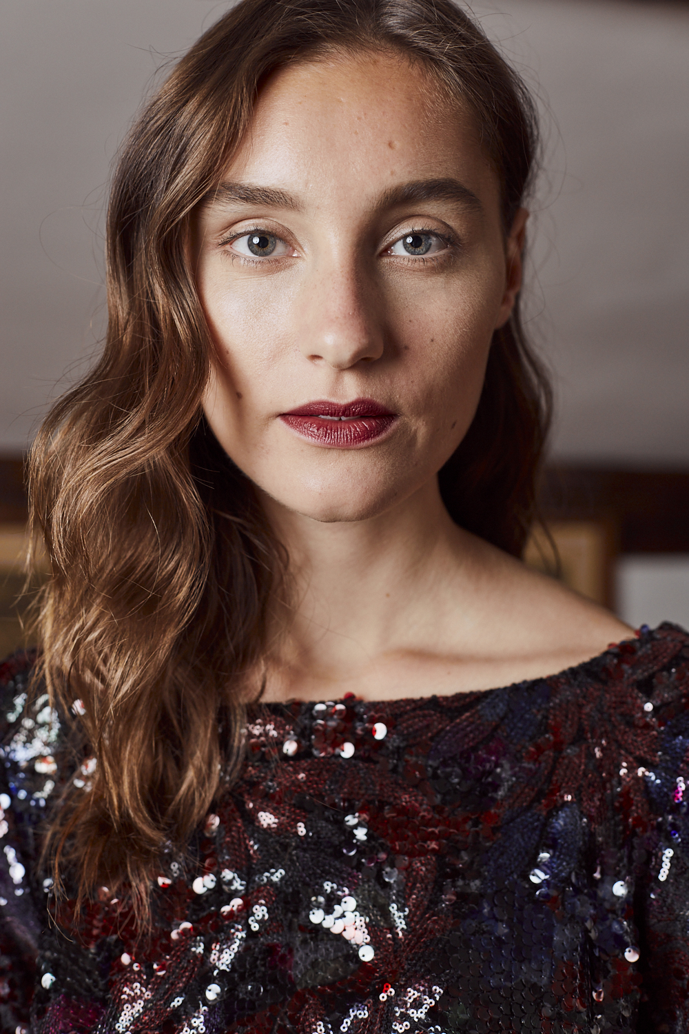 Portrait von einem weiblichen Model. 